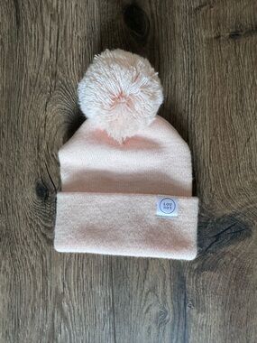 Baby Lou Lou & Company Blush Pom Pom Beanie